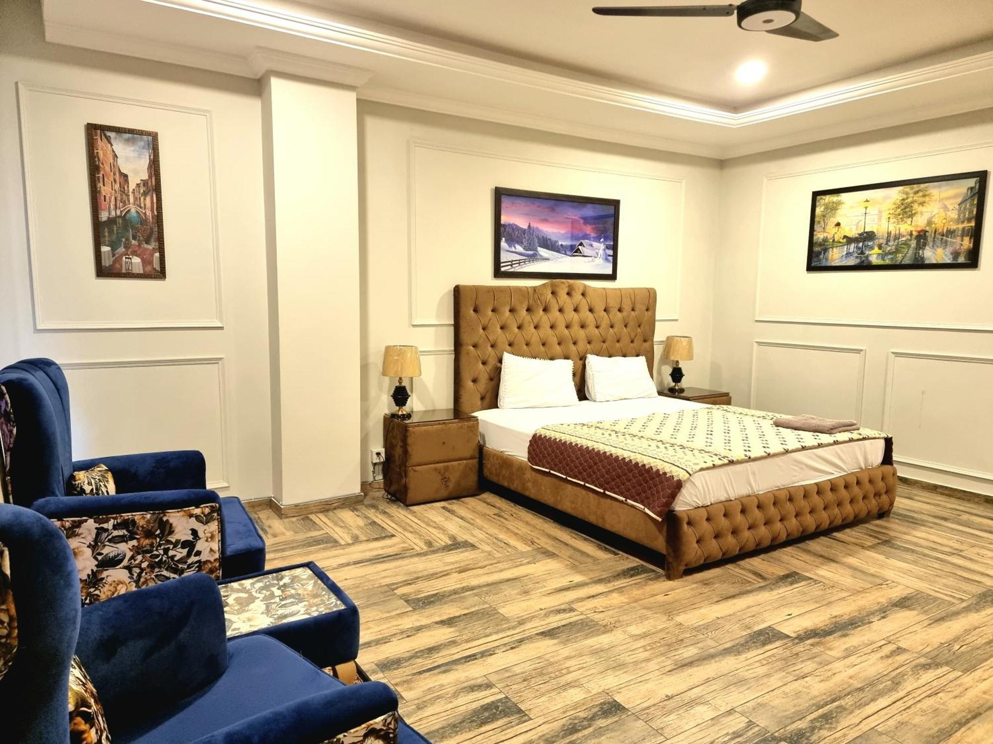 Luxurious Landing Apartments & Suites Bahria Town Rawalpindi Quarto foto